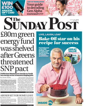 Cover of The Sunday Post (Dundee)
