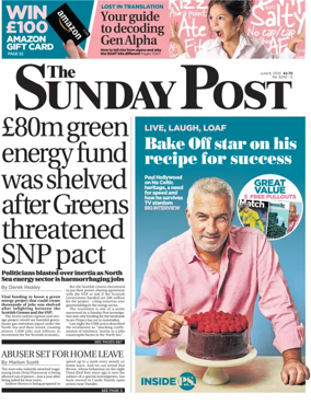 Cover of The Sunday Post (Inverness)