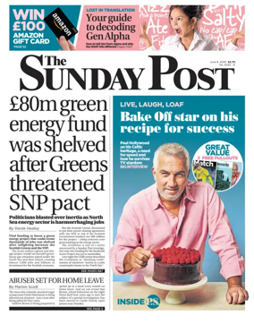 Cover of The Sunday Post (Newcastle)