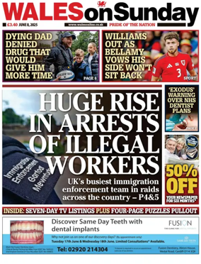 Cover of Wales On Sunday