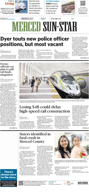 Cover of Merced Sun-Star (Saturday)