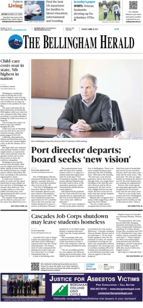 Cover of The Bellingham Herald (Sunday)