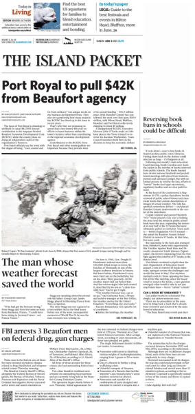 Cover of The Island Packet (Sunday)