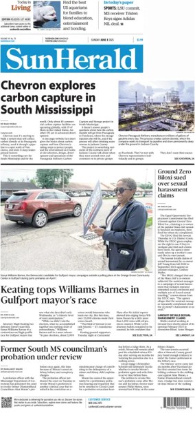 Cover of The Sun Herald (Sunday)