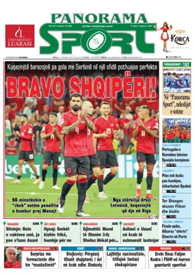Cover of Panorama Sport (Albania)