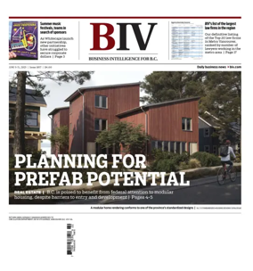 Cover of Business in Vancouver