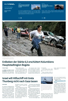 Cover of Euronews (German Edition)