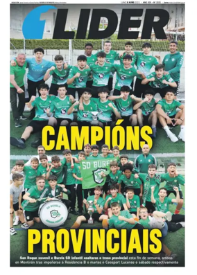 Cover of La Voz de Galicia (Monforte) - Lider