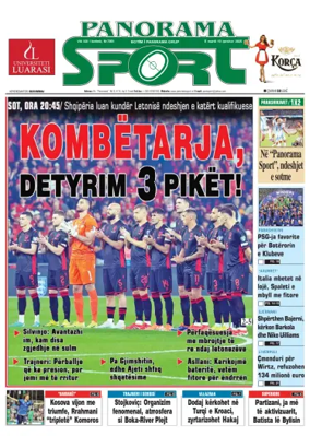 Cover of Panorama Sport (Albania)