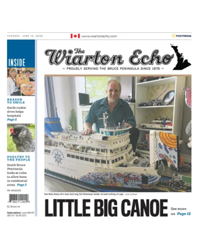 Cover of Wiarton Echo