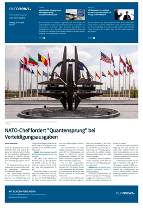 Cover of Euronews (German Edition)