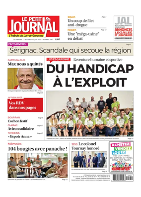 Cover of Le Petit Journal - L'hebdo du Lot-et-Garonne