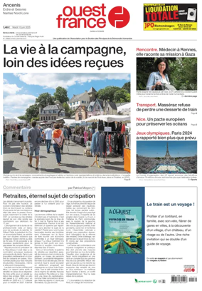 Cover of Ouest France (Ancenis)