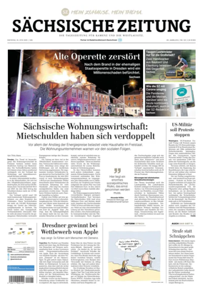 Cover of Sächsische Zeitung  (Kamenz)