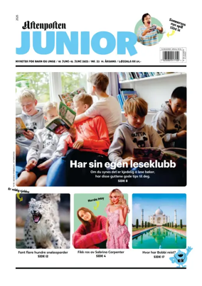 Cover of Aftenposten Junior