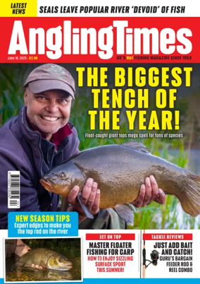 Cover of Angling Times (UK)