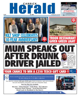 Cover of Carrick Herald