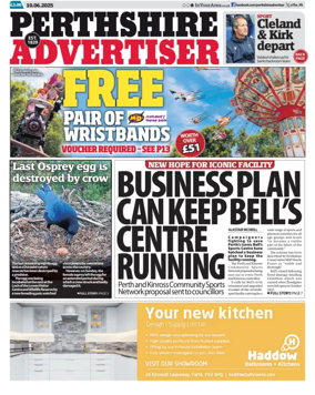 Cover of Perthshire Advertiser