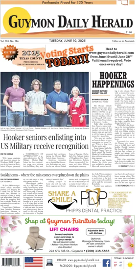 Cover of Guymon Daily Herald