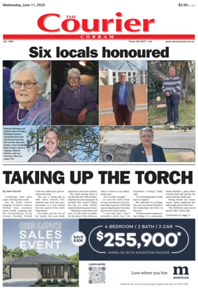 Cover of The Cobram Courier