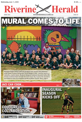 Cover of The Riverine Herald