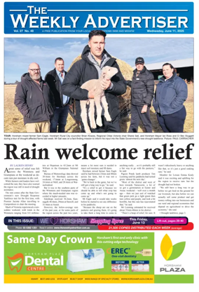 Cover of The Weekly Advertiser Horsham