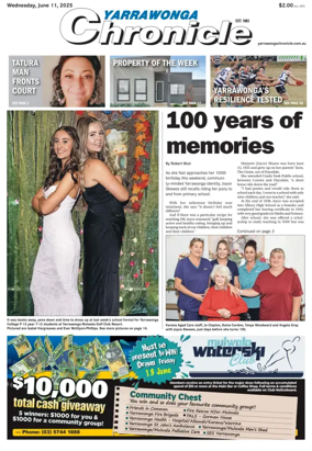 Cover of Yarrawonga Chronicle