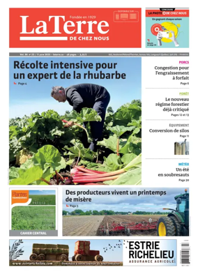 Cover of La Terre de chez nous