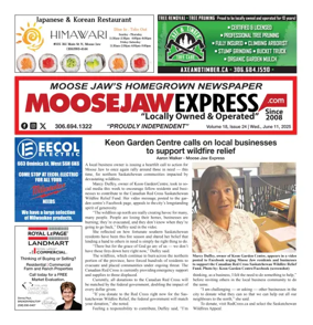 Cover of Moose Jaw Express.com