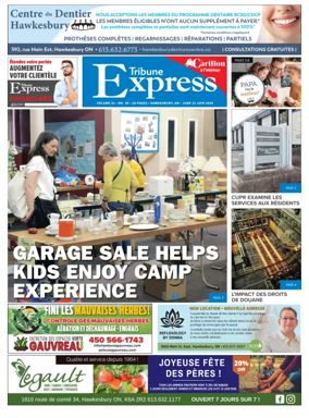 Cover of Tribune Express