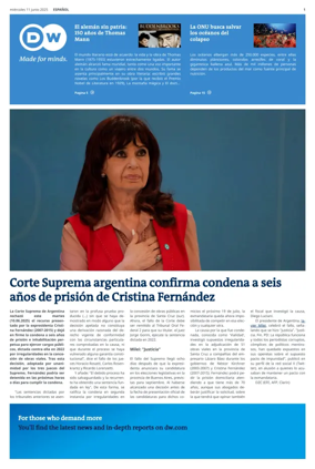 Cover of Deutsche Welle (Spanish edition)