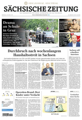 Cover of Sächsische Zeitung  (Niesky)
