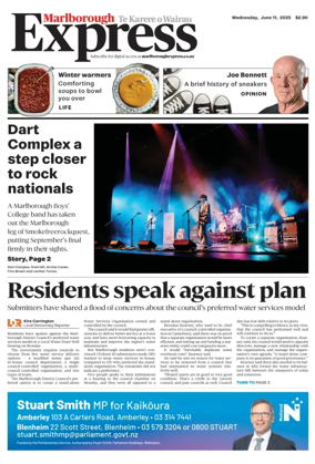 Cover of Marlborough Express