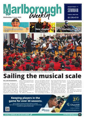 Cover of Marlborough Weekly