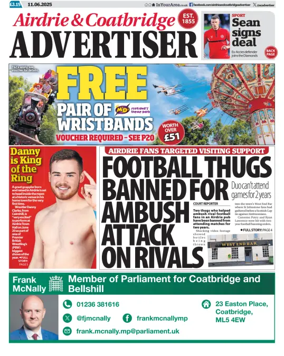 Cover of Airdrie & Coatbridge Advertiser