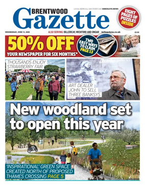 Cover of Brentwood Gazette