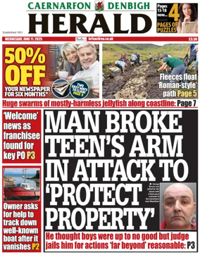 Cover of Caernarfon Herald