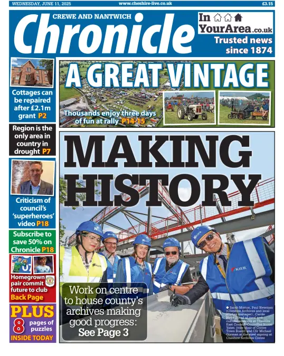 Cover of Crewe Chronicle