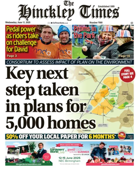 Cover of Hinckley Times