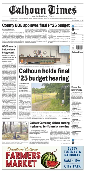 Cover of Calhoun Times