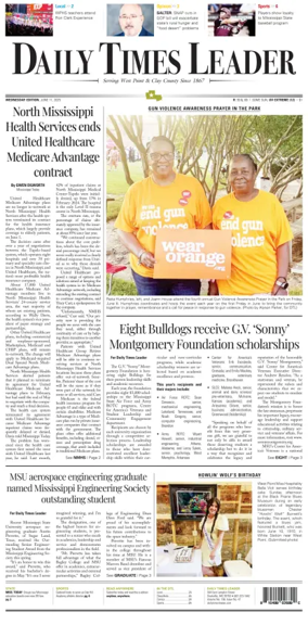 Cover of Daily Times Leader