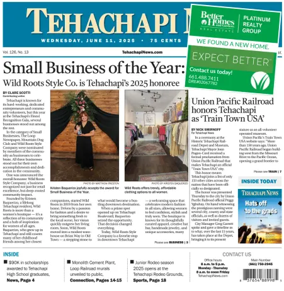 Cover of Tehachapi News