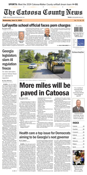Cover of The Catoosa County News