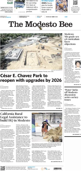 Cover of The Modesto Bee
