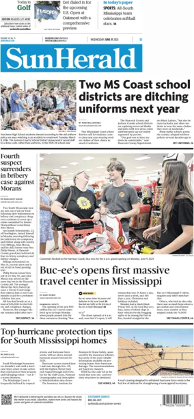 Cover of The Sun Herald