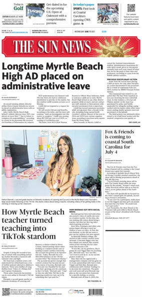 Cover of The Sun News