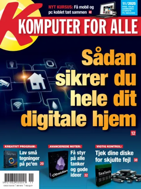 Cover of Komputer For Alle (Denmark)