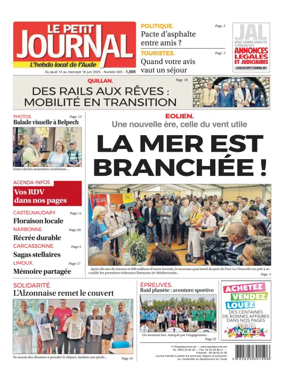 Cover of Le Petit Journal - L'hebdo local de l'Aude