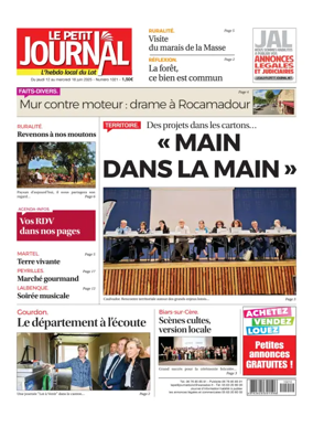 Cover of Le Petit Journal - L'hebdo local du Lot