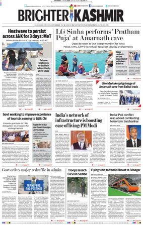 Cover of Brighter Kashmir